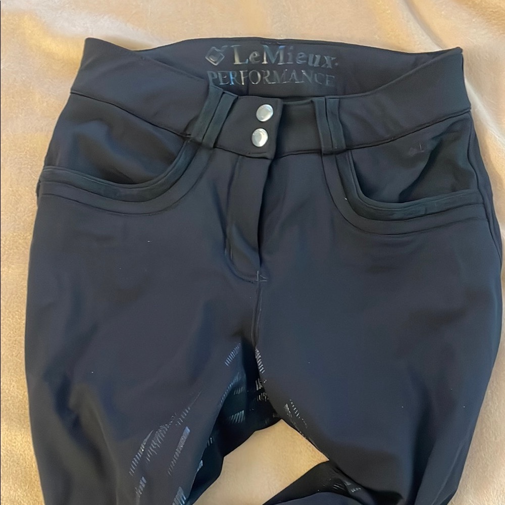 Black LeMieux full seat breeches